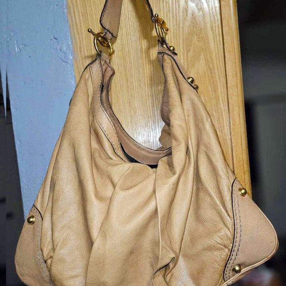 Gucci Large Jockey Hobo Leather WITH FLAWS! - Picture 2 of 13